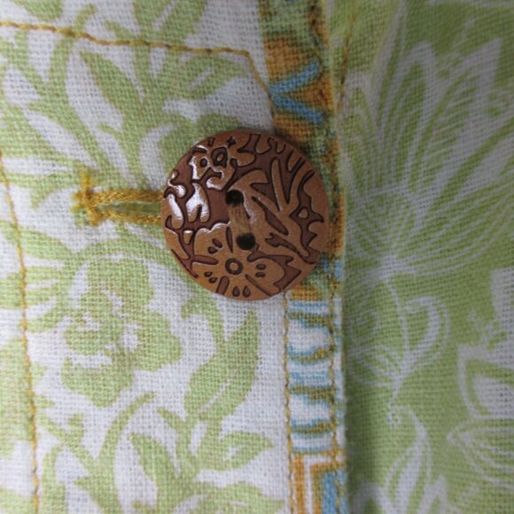 Multiples Jacket 3X Cottagecore Boho Cotton Linen Blend Summer Casual - Picture 8 of 8